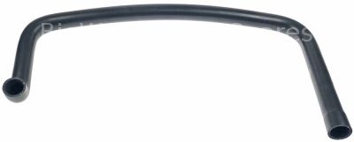 Formed hose ext. ø 44 D1 ø 34mm D2 ø 34mm L 630mm warewashing Qt