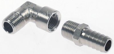 Butt splice connector L-shape