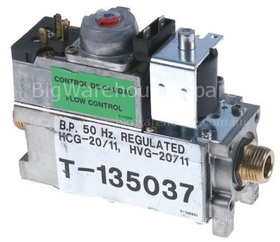 Gas valve type VR4605V LPG 230V 50Hz gas inlet 1/2" gas outlet 1