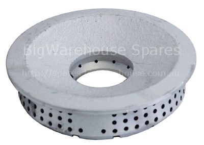 Burner cap ø 130mm 11,6kW with central hole