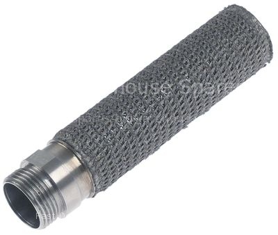 Burner fabric ø 38mm L 170mm connection thread combi-steamer SS