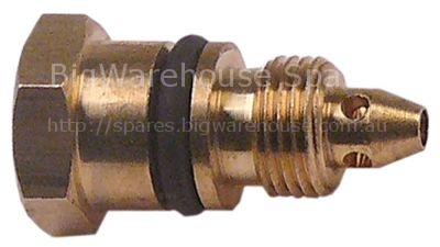 Bypass nozzle type COPRECI CAL-3200 bore ø 0,9mm thread M8x0.75