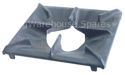 Pan support W 310mm L 350mm suitable for FAGOR for burner cap ø