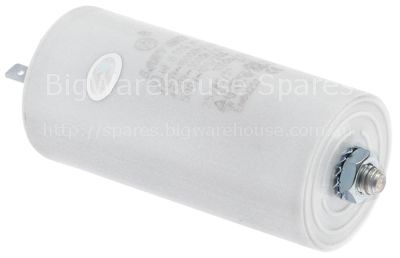 Operating capacitor capacity 30µF 400V  tolerance 5% 50/60Hz