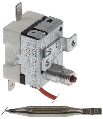 Thermostat switch-off temp. 290°C 1-pole 1NO 20A probe ø 6mm pro
