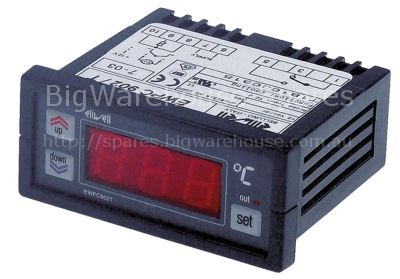 Electronic controller ELIWELL type EWPC902T mounting measurement