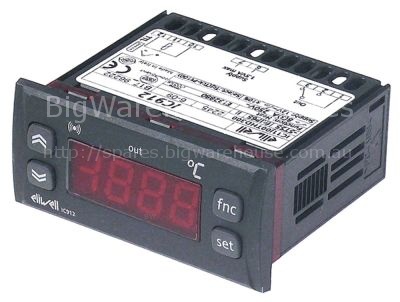 Electronic controller ELIWELL type IC912 mounting measurements 7