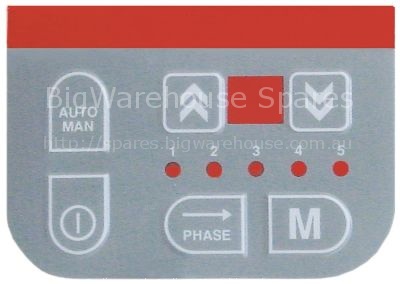 Keypad foil combi-steamer HMP 611/1011/2011