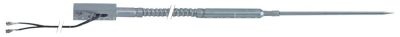 Core temperature probe thermocouple J (Fe-CuNi) cable SS corruga