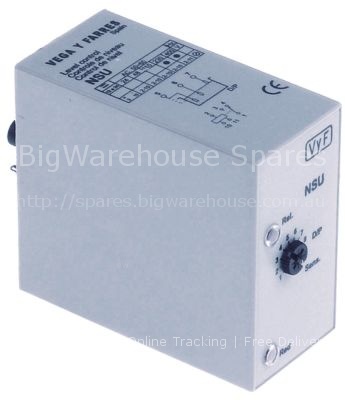 Level relay 50/60Hz 230/400V contacts 1CO type VyF