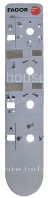 Front foil combi-steamer HEM 10/11-20/11 L 480mm W 100mm