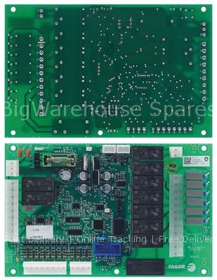 PCB for combi-steamer L 155mm W 100mm