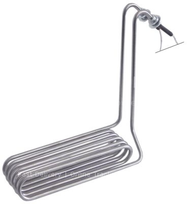 Heating element 4000W 230V heating circuits 1 mounting pos. righ
