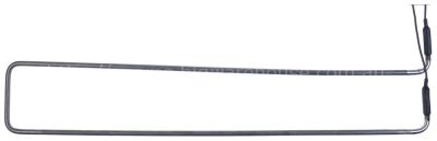Heating element 650W 220V L 660mm W 180mm W1 65mm W2 115mm cable