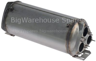 Boiler ø 220mm L 580mm flange flange with thread