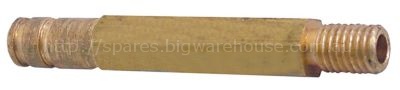 Rinse arm shaft