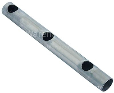 Wash arm L 163mm nozzles 3 mounting ø 18mm mounting pos. "B"