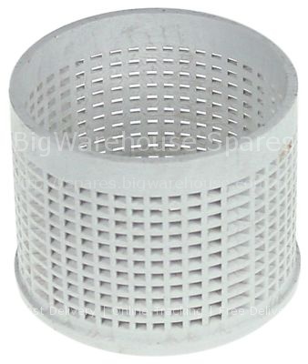 Round filters ø 80mm H 63mm