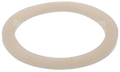 Flat gasket for salt tank rubber thickness 3,9mm ID ø 68mm ED ø