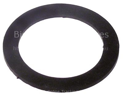 Flat gasket rubber ED ø 60mm ID ø 44mm thickness 2mm Qty 1 pcs