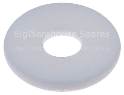 Slide ring PTFE ED ø 30mm ID ø 10mm thickness 3mm for hood joint