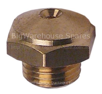 Rinse jet H 12mm thread M10x1 WS 14 hole ø 1,6mm