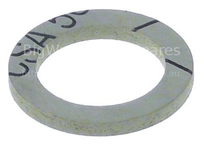 Flat gasket FIBER ED ø 30mm ID ø 21mm thickness 3mm Qty 1 pcs