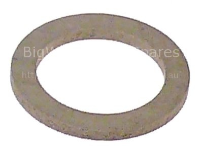 Flat gasket fibre ED ø 18mm ID ø 13mm thickness 1,5mm Qty 1 pcs