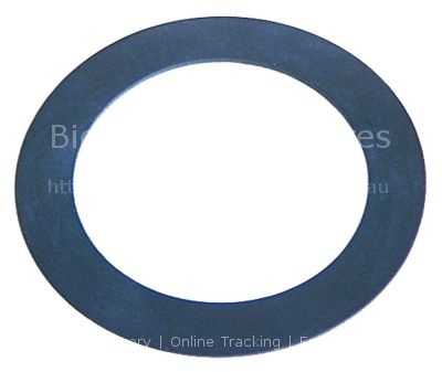 Flat gasket rubber ED ø 92mm ID ø 66mm thickness 2mm Qty 1 pcs e