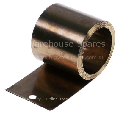 Roller spring W 40mm ID ø 35mm lug length 50mm