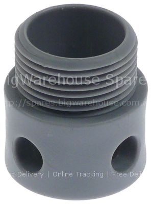 Intake body ED ø 48mm H 49mm ID ø 30mm