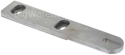 Hinge bearing L 152mm W 29mm H 8,5mm mounting pos. upper without