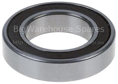 Deep-groove ball bearing type 6003-2RS shaft ø 17mm ED ø 35mm W