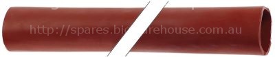 Silicone hose ID ø 43mm ED ø 51mm L 0,8m thickness 4mm t.max. 20