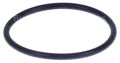O-ring EPDM thickness 2,62mm ID ø 36,14mm Qty 1 pcs