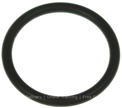 O-ring EPDM thickness 3mm ID ø 27mm Qty 1 pcs