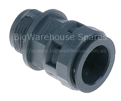 Screw connection ID ø 14mm for protection hose plastic Qty 1 pcs