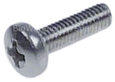 Flat-headed bolt thread M3 thread L 10mm SS DIN 7985/ISO 7045 Qt