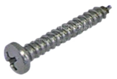 Sheet metal screws ø 3,5mm L 9,5mm SS Qty 20 pcs DIN 7981/ISO 70
