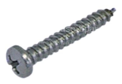 Sheet metal screws ø 4,2mm L 13mm SS Qty 20 pcs DIN 7981/ISO 704