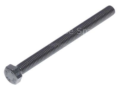 Hexagonal screw thread M5 thread L 60mm SS WS 8 Qty 1 pcs DIN 93