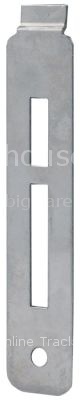 Guide L 128mm W 26mm thickness 1mm cut-out 7x41  7x22.5mm for hi