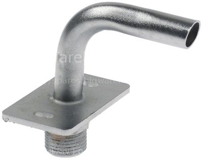 Inlet spout connection 1/2" ET tube ø 14mm projection 110mm over
