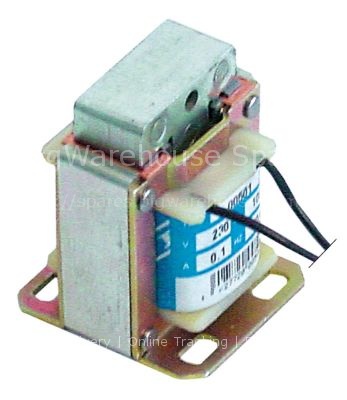 Lifting magnet 230V voltage AC 50/60Hz duty cycle 100% 0,1A