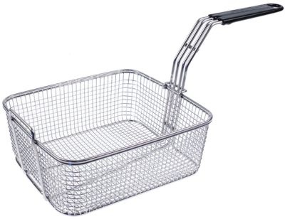 Fryer basket W1 220mm L1 250mm H1 100mm stainless steel