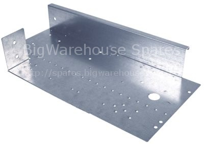 Mounting plate electric suitable for convection oven