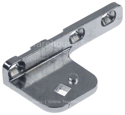 Hinge for door mounting pos. left for refrigerated counters L 10