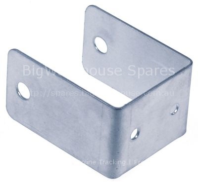 Bracket SS L 40mm W 30mm H 50mm