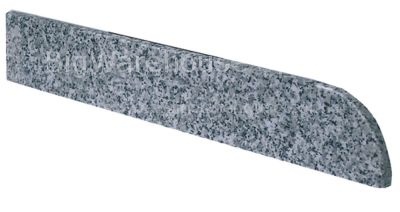 Side panel granite L 800mm W 120mm thickness 20mm