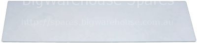 Door W 550mm H 166mm thickness 3mm glas